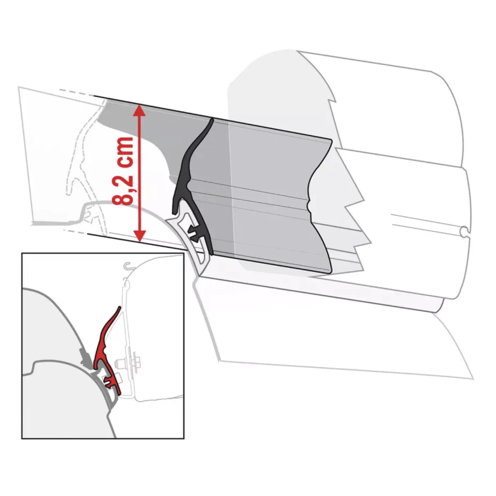 Fiamma Rain Guard California markiisin tiivistyskumi