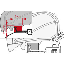 Fiamma Kit Rain Guard F80 sadensuoja