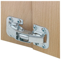 Häfele Easy-on sarana, 90° avautumiskulma