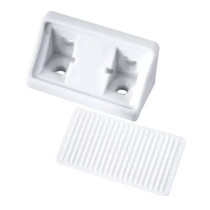 Fawo kalustekiinnike, valkoinen