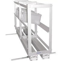 Weih-tec LoadMove R2 -takatallin hyllyjärjestelmä