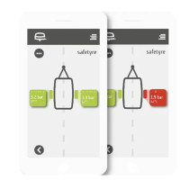 Reich Easydriver Safetyre -rengaspainevalvonta