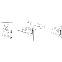 Thule yläkiinnityksen sovitepari Hobby 1997-2003