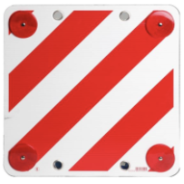 Brunner Zebra PL -varoituskyltti