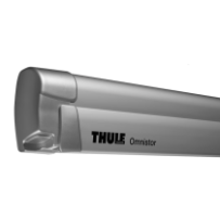 Thule Omnistor 8000 4.0m -moottoroitu seinämarkiisi, hopeanvärinen