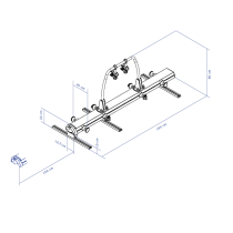 Thule VeloSlide Standard -polkupyöräteline