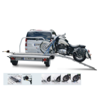 AL-KO Wheely -kiinnityssarja moottoripyörälle ajorampilla vinssillä, yli 250 cm