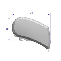 Thule Omnistor 9200 4.0m -moottoroitu kattomarkiisi valkoinen kotelolla