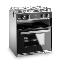 Dometic StarLight -kaasuliesi grillillä ja uunilla