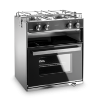 Dometic StarLight -kaasuliesi grillillä ja uunilla