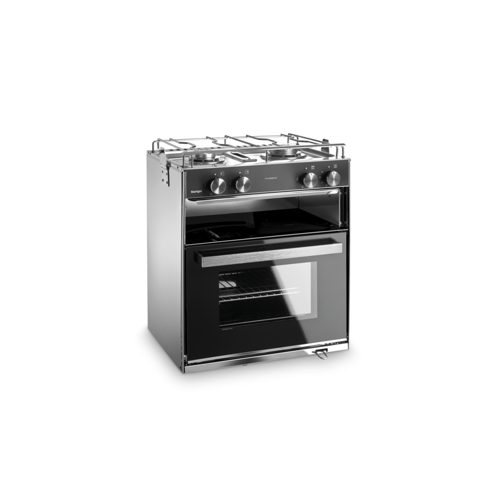 Dometic StarLight -kaasuliesi grillillä ja uunilla