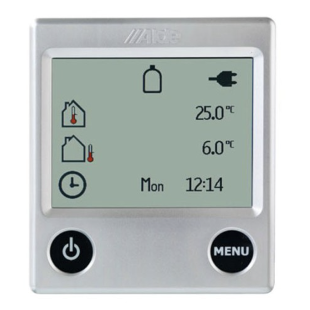 Alde ohjauspaneeli asennyskehyksellä Compact 3010