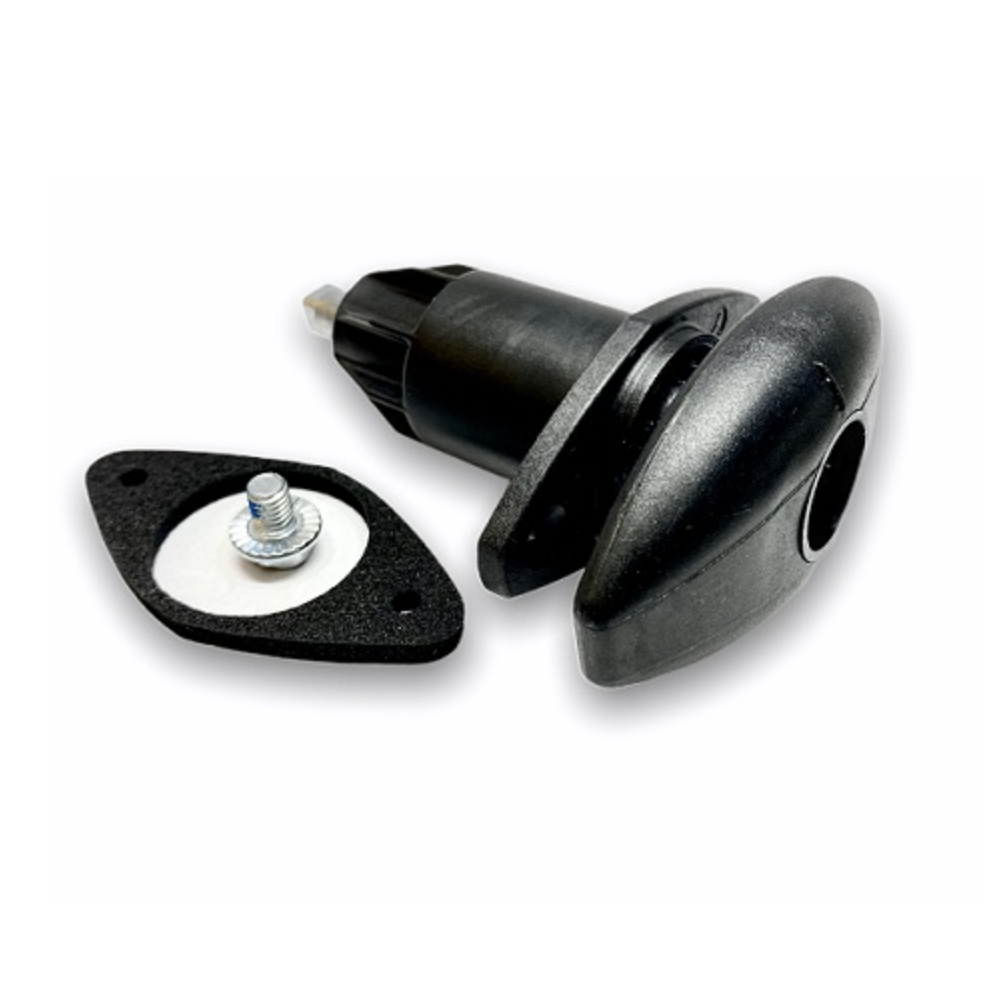 Luukun lukko FW / FF2, musta