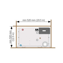 Lämmitin Alde Compact 3030 HE - 3kW sähkölämmitys