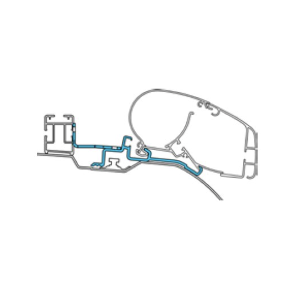 Kattomarkiisin kiinnityssarja Dometic PR H2 Roofrack