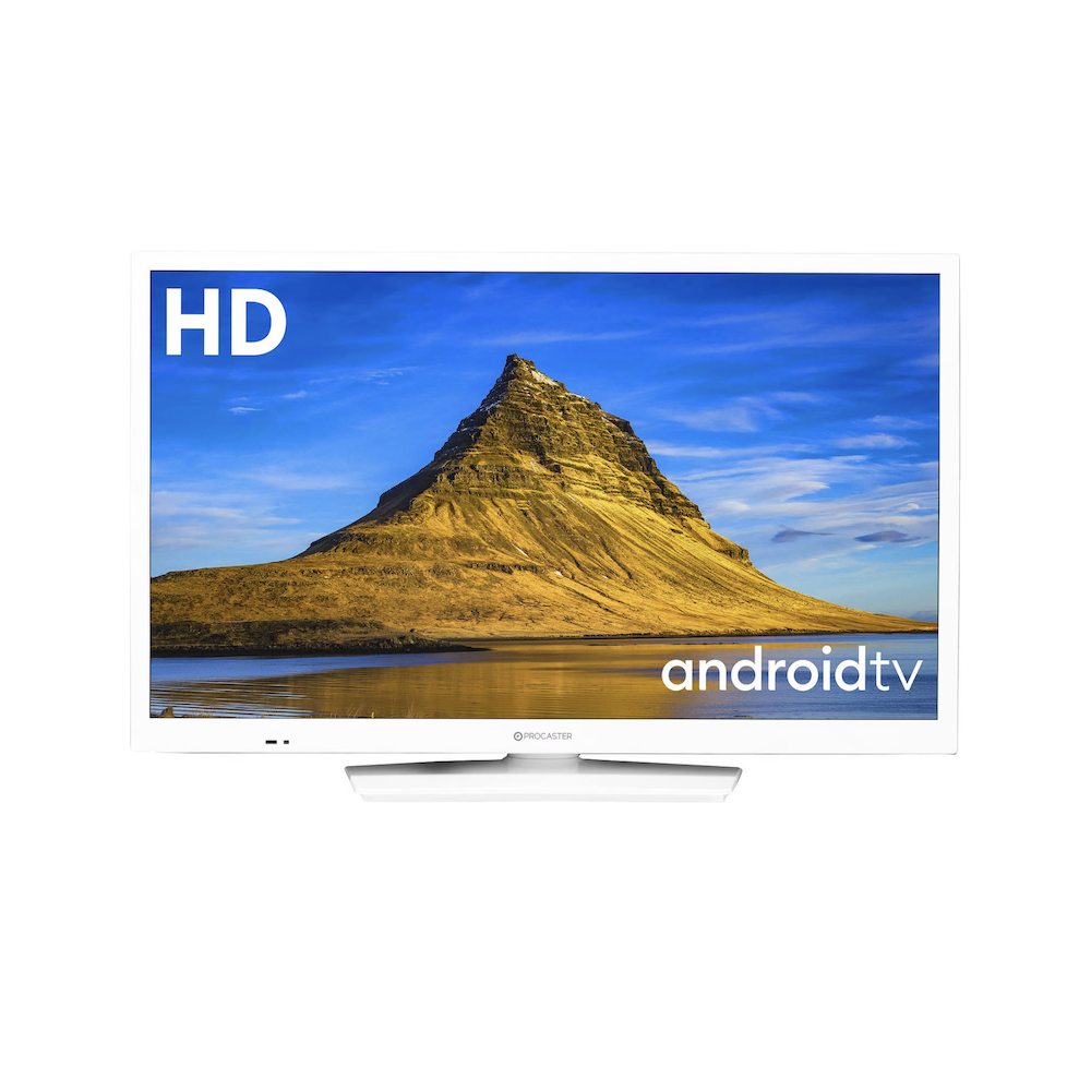 ProCaster 24" LE-24A550WH HD Ready Android LED-TV 12V