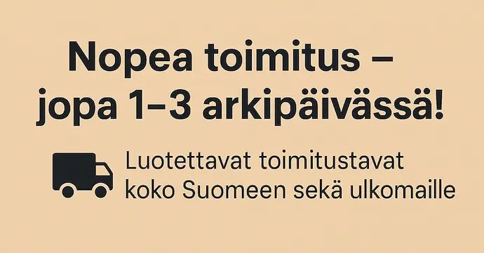 Nopea toimitus